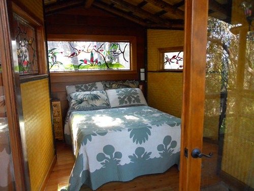 Habitación de un alojamiento eco, ejemplo de contenido para redes sociales
